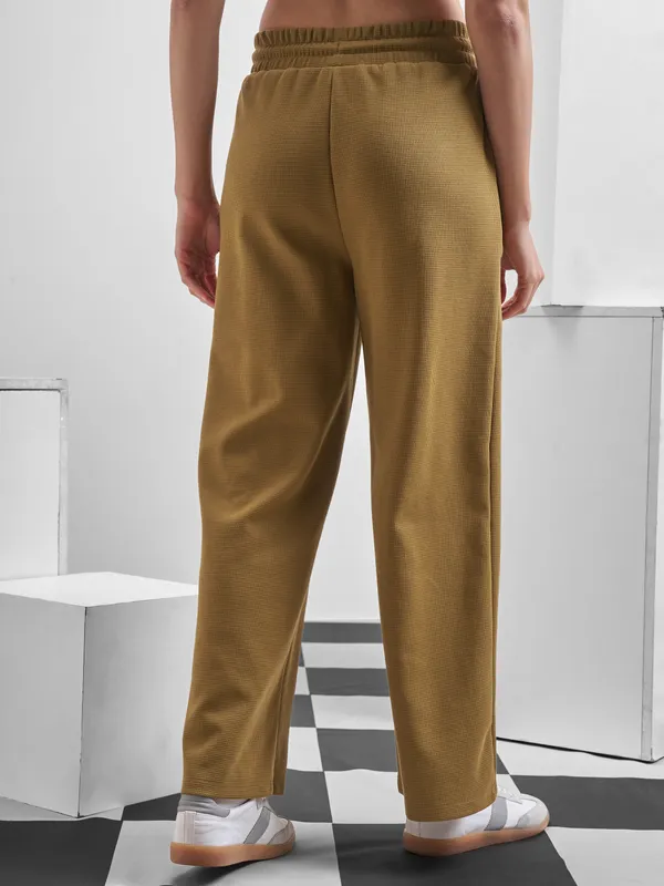 Street By Tokyo Talkies Women Brown Relaxed Fit Track Pant