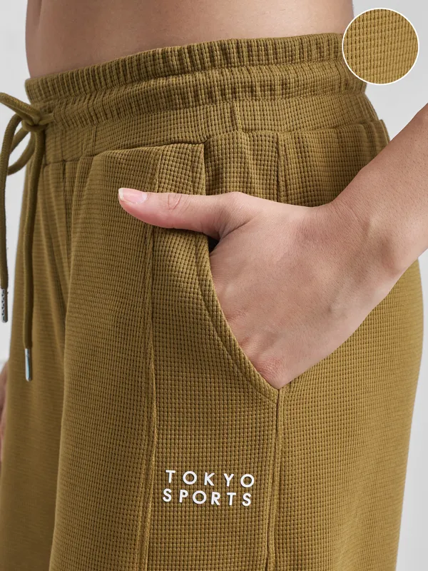 Street By Tokyo Talkies Women Brown Relaxed Fit Track Pant