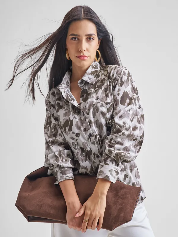 Women Printed Relaxed Fit Casual Shirt