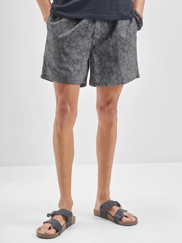 Disney By Highlander Men Grey Mickey Mouse Cotton Boxers