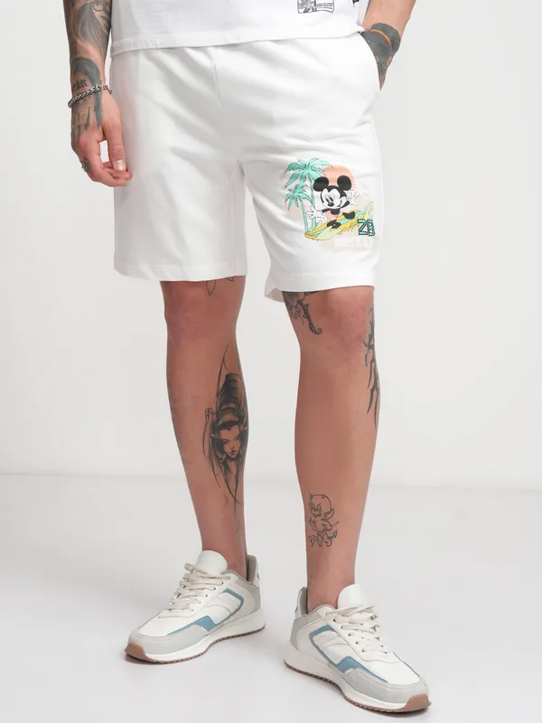Mickey Mouse Men Relaxed Fit Shorts