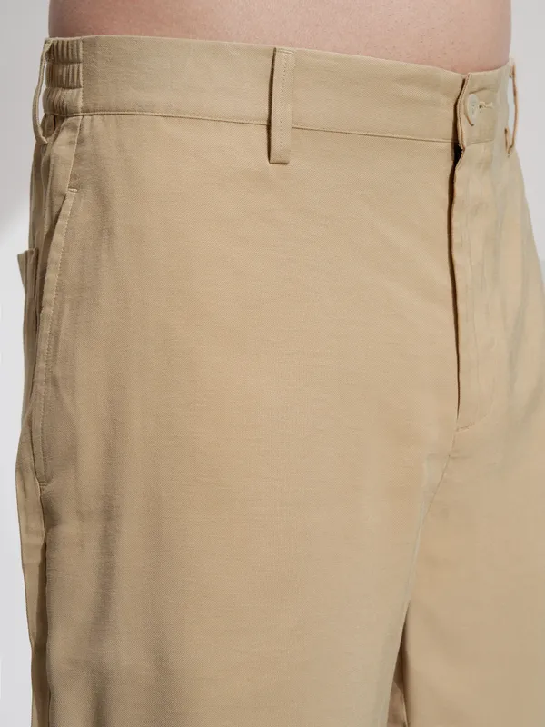 Highlander Men Khaki Shirt With Shorts Co-Ords