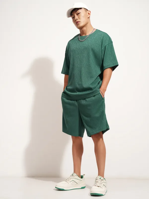 Men T-Shirt With Shorts Co-Ords