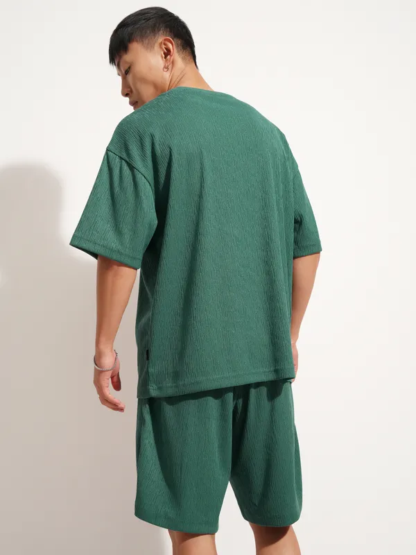 Men T-Shirt With Shorts Co-Ords