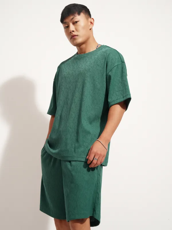 Men T-Shirt With Shorts Co-Ords