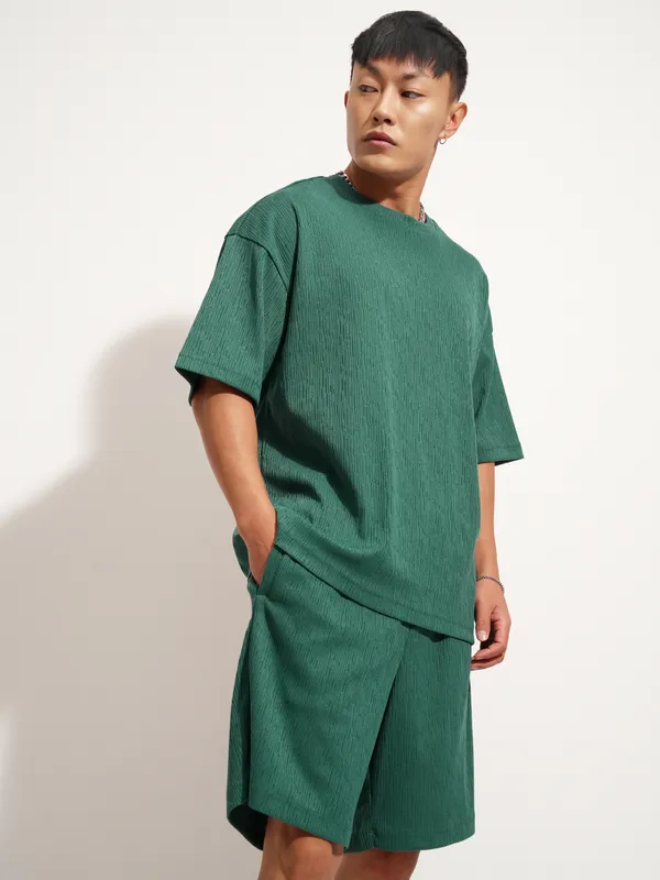 Men T-Shirt With Shorts Co-Ords