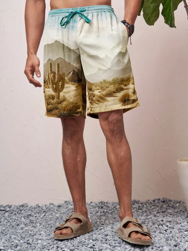 Highlander Men Multi Shirt With Shorts Co-Ords