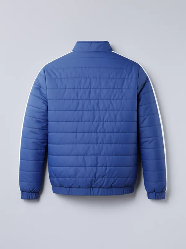 Highlander Men Blue Solid Puffer Jacket