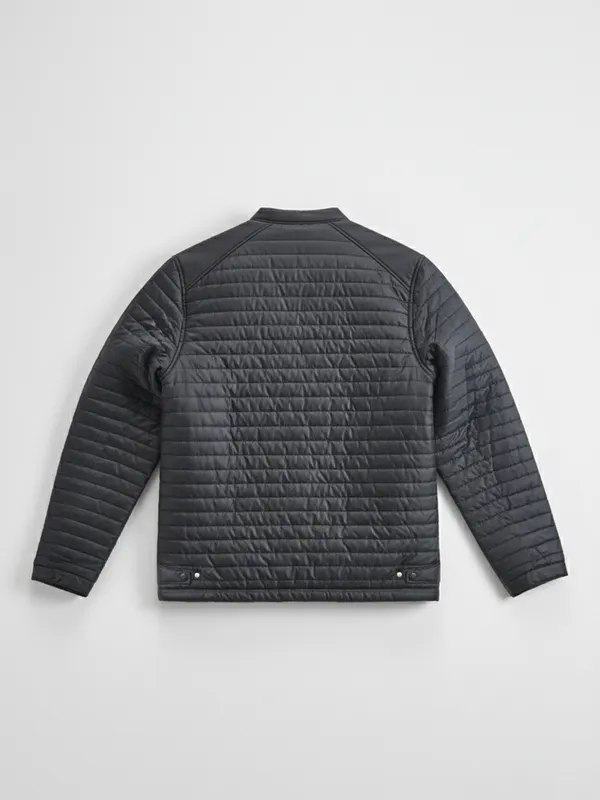 Highlander Men Black Solid Puffer Jacket