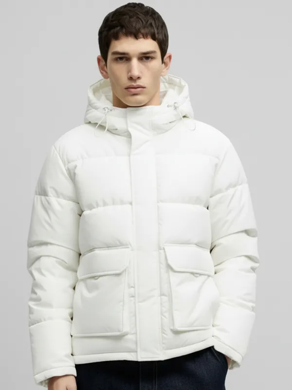 Solid Puffer Jacket