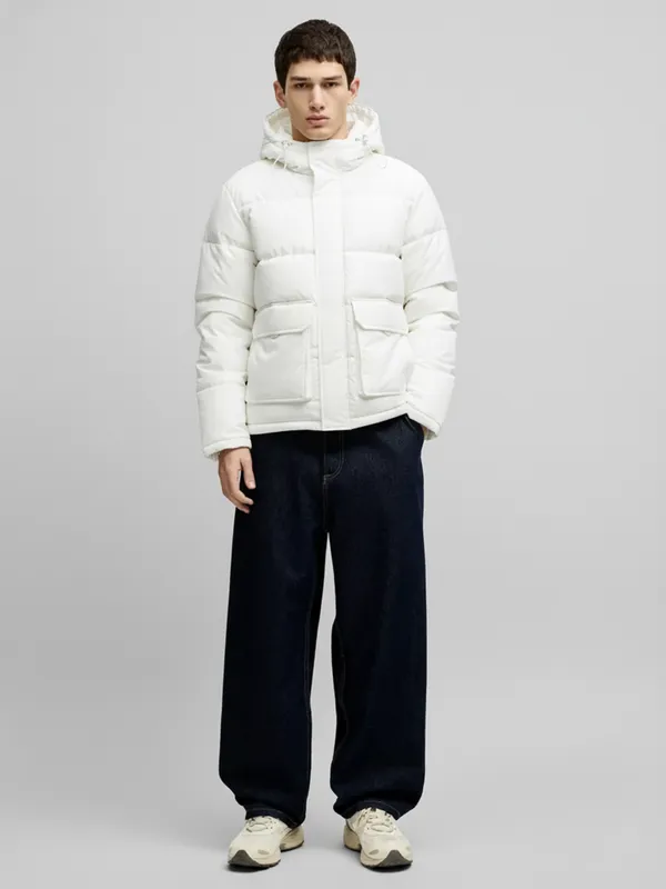 Solid Puffer Jacket