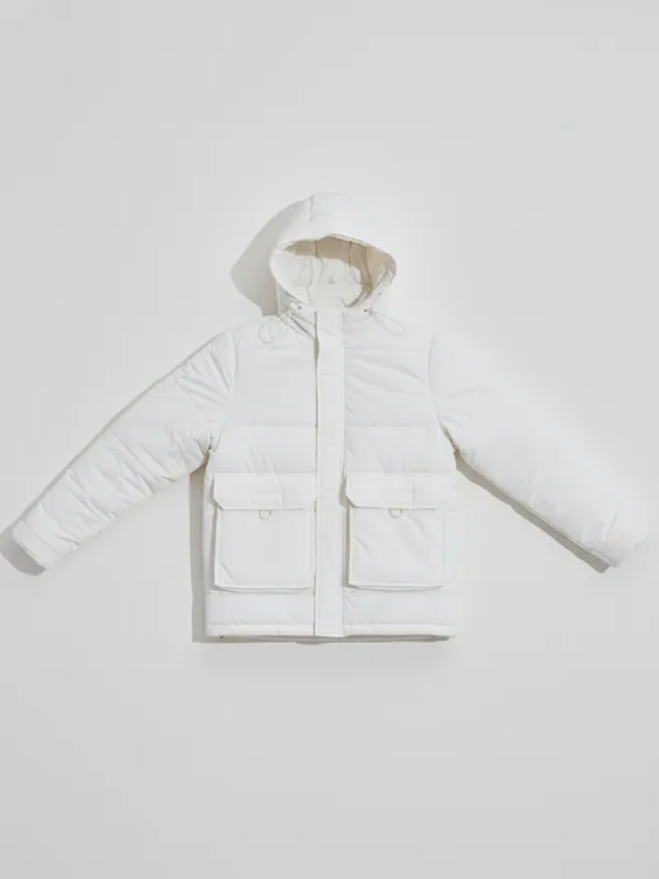 Solid Puffer Jacket