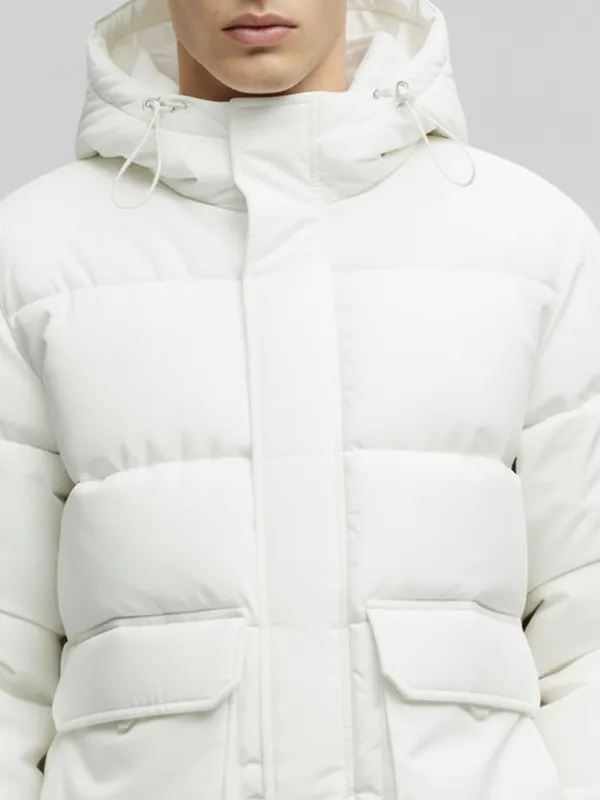 Solid Puffer Jacket