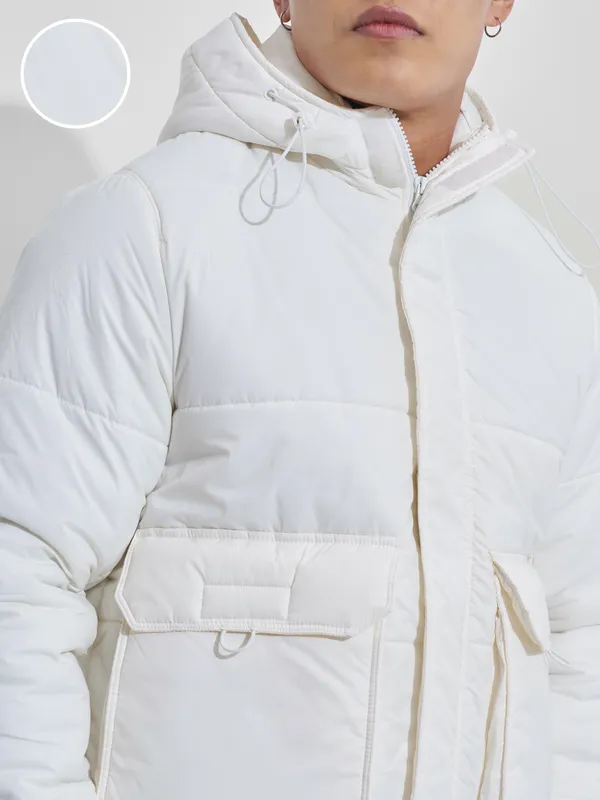 Solid Puffer Jacket