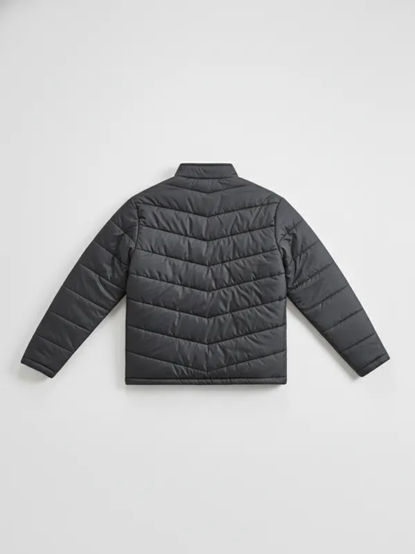 Highlander Men Black Solid Puffer Jacket