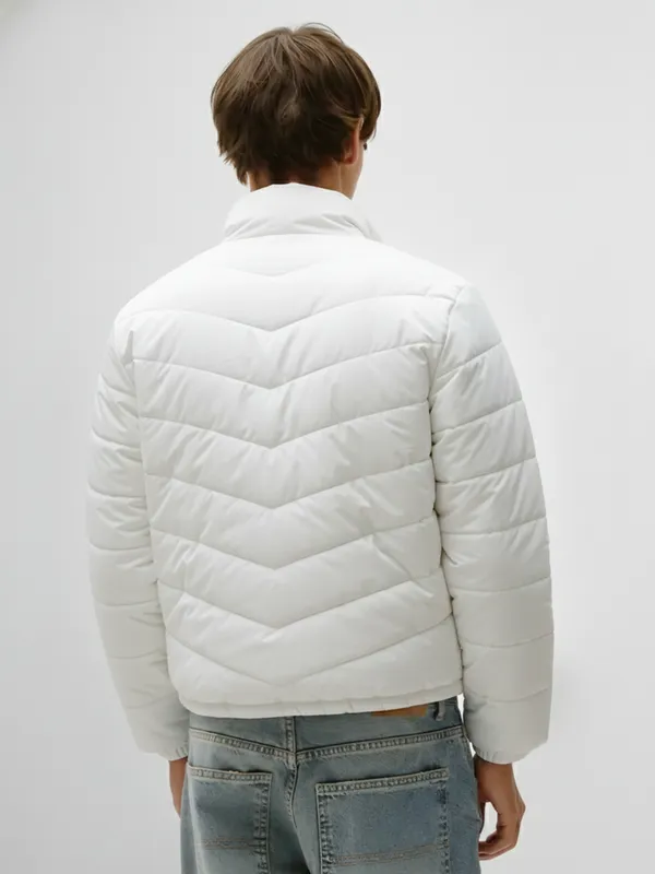 Solid Puffer Jacket