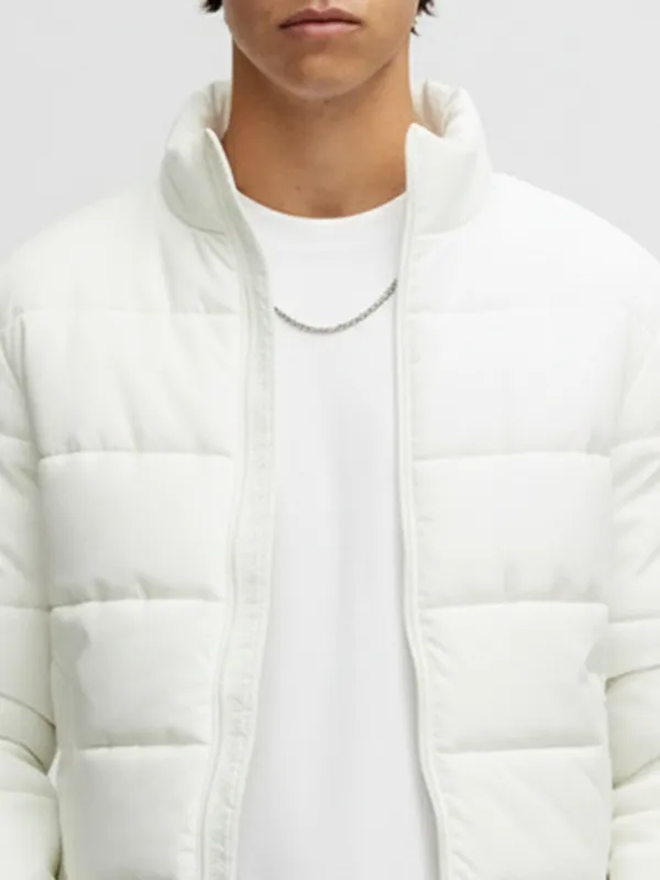 Solid Puffer Jacket