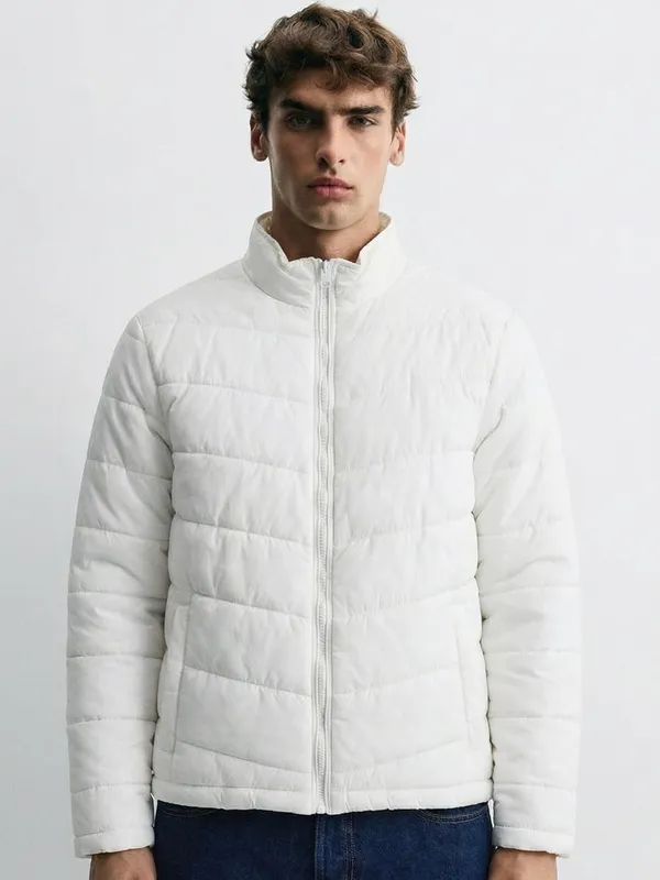 Solid Puffer Jacket