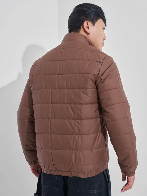 Men Solid Jacket