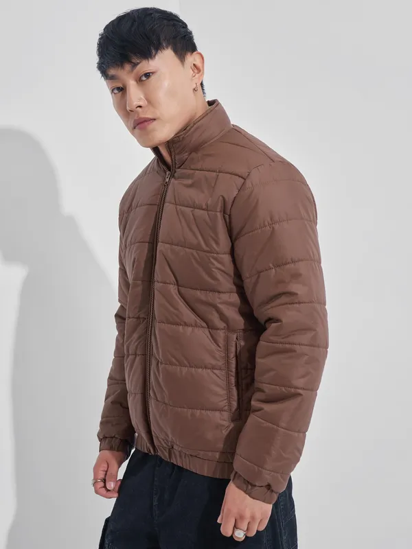 Men Solid Jacket