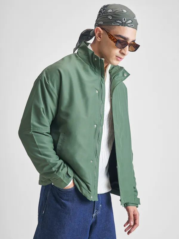 Solid Bomber Jacket