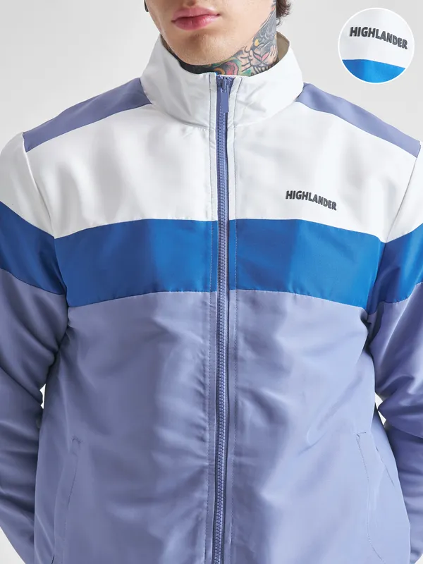 Colourblocked Bomber Jacket