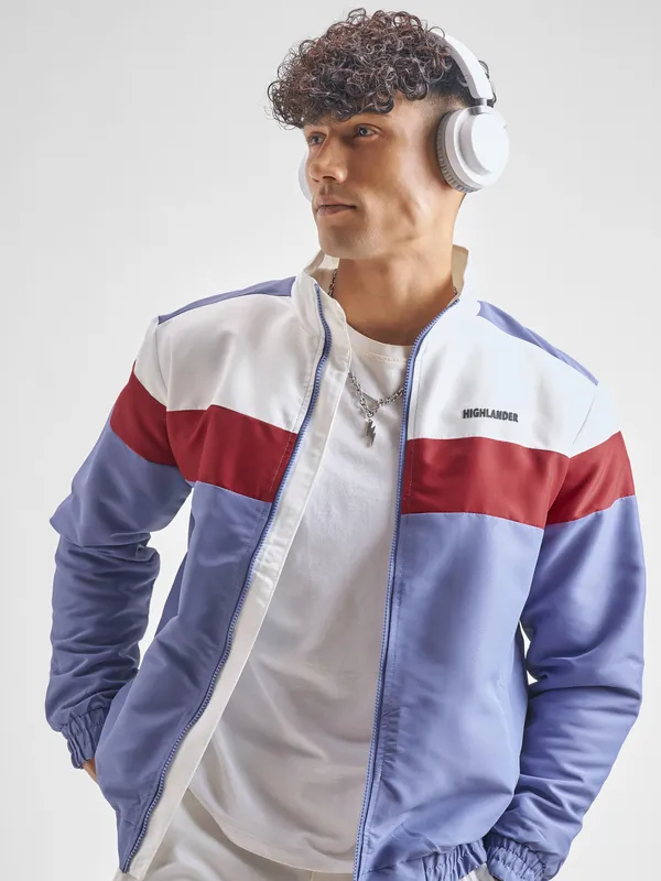 Printed Bomber Jacket