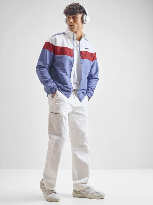 Printed Bomber Jacket