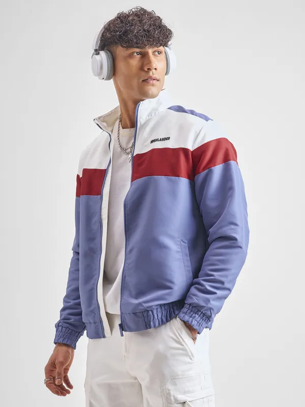 Printed Bomber Jacket