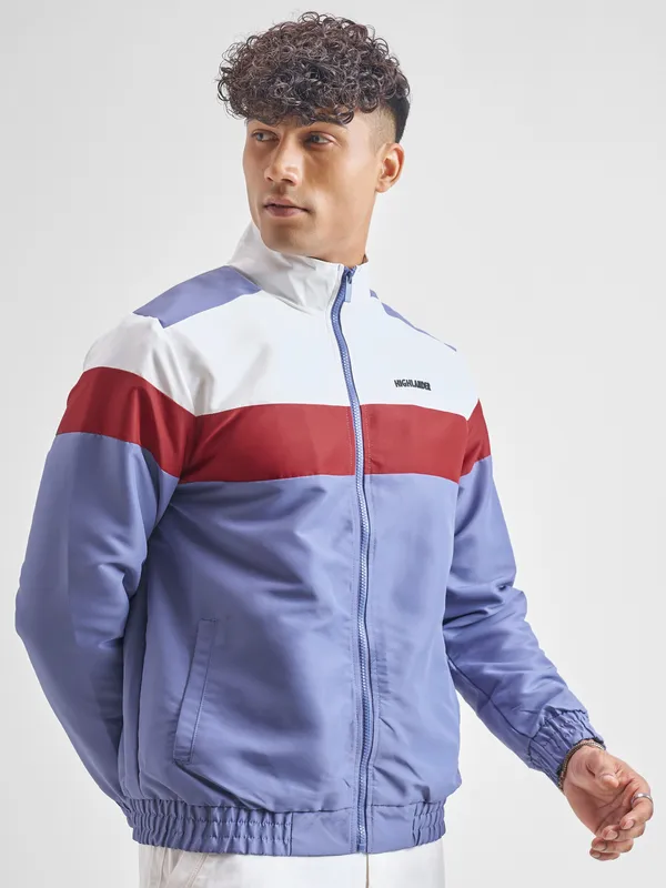 Printed Bomber Jacket