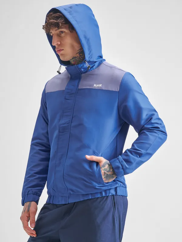 Colourblocked Bomber Jacket