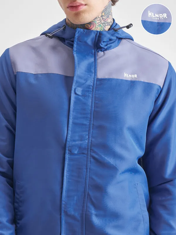 Colourblocked Bomber Jacket