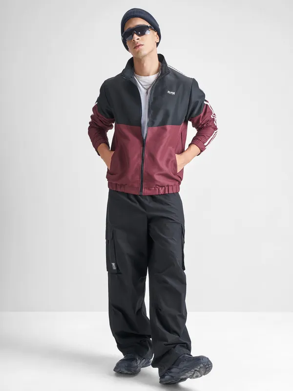 Printed Bomber Jacket