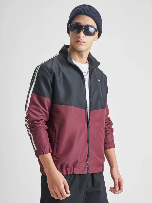 Printed Bomber Jacket