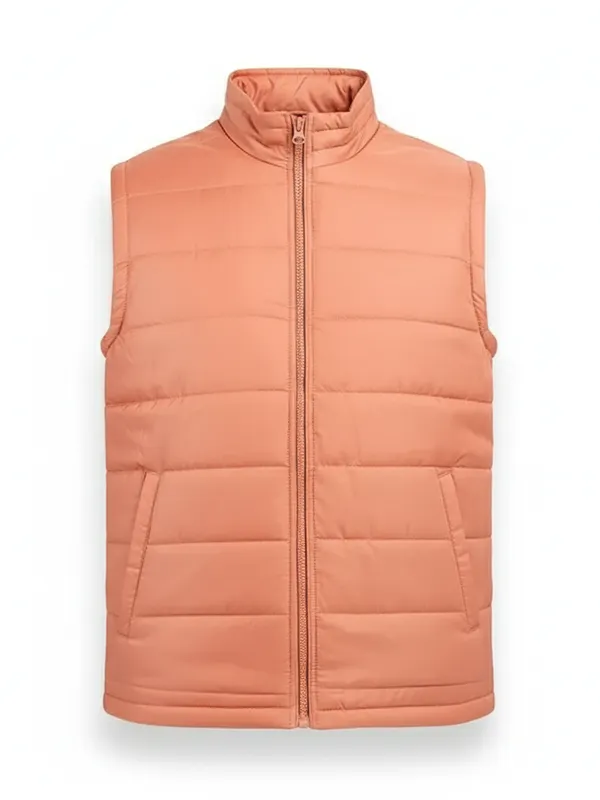 Highlander Men Rust Solid Puffer Jacket