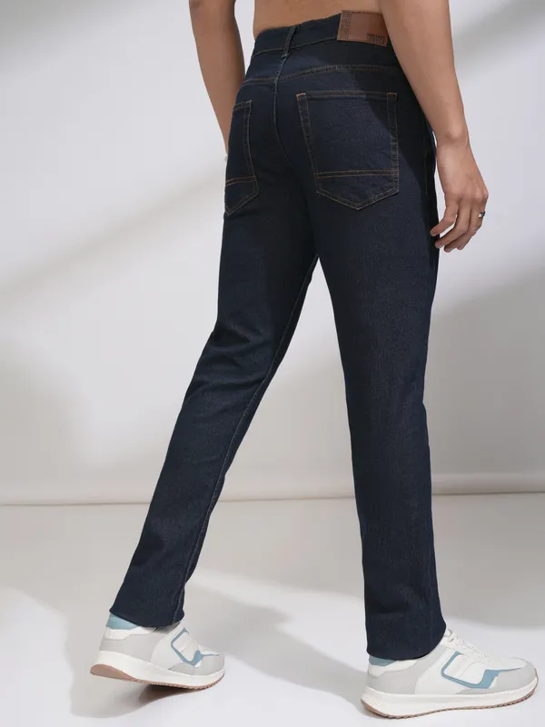  Highlander Men Blue Slim Fit Clean Look Jeans