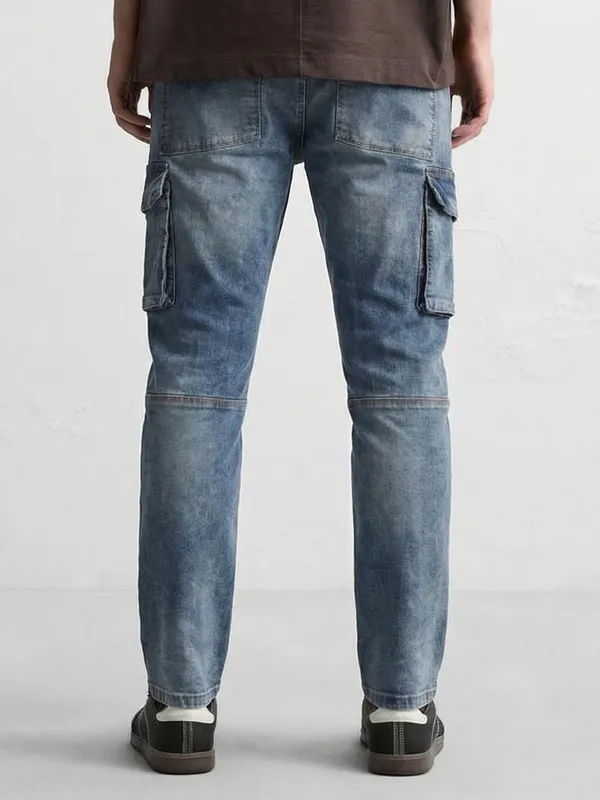 Highlander Men Blue Slim Fit Stretchable Jeans