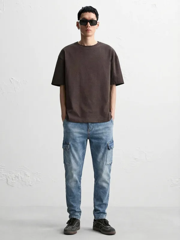 Highlander Men Blue Slim Fit Stretchable Jeans