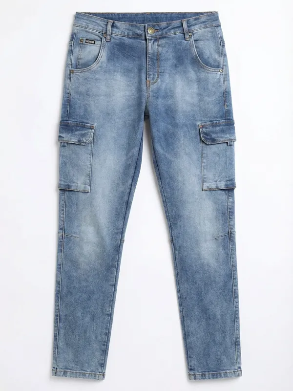 Highlander Men Blue Slim Fit Stretchable Jeans