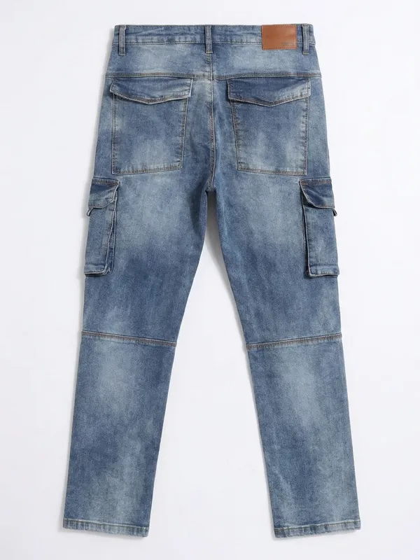 Highlander Men Blue Slim Fit Stretchable Jeans