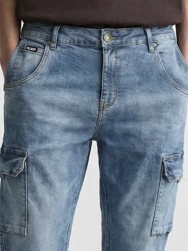 Highlander Men Blue Slim Fit Stretchable Jeans