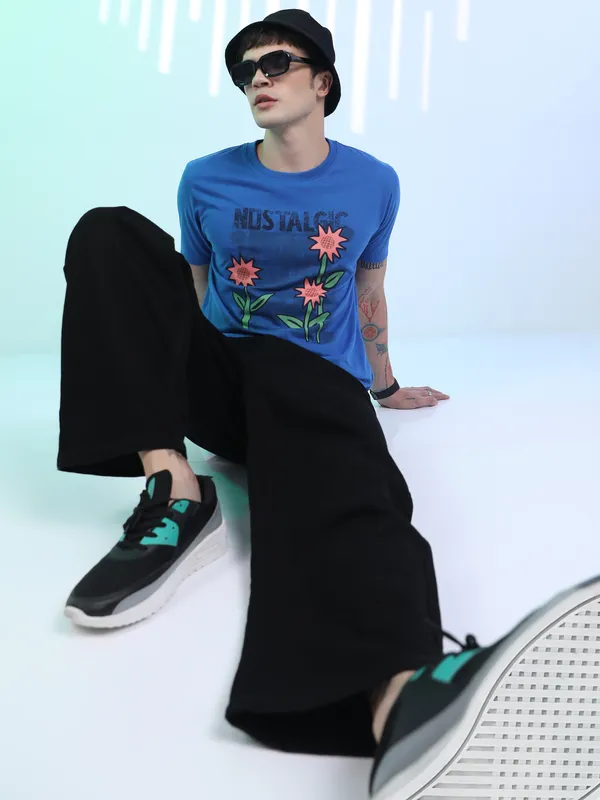 Highlander Men Black Loose Fit Stretchable Jeans