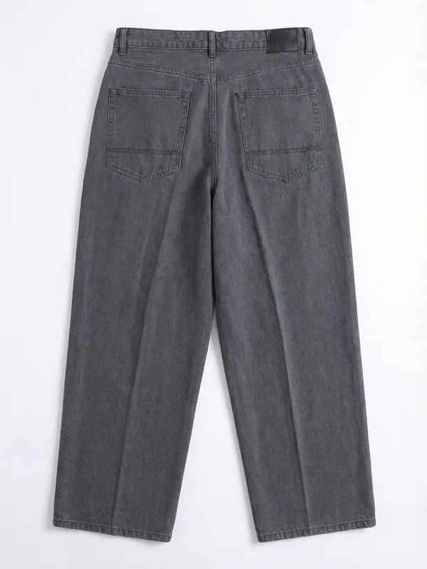 Highlander Men Grey Relaxed Fit Jeans