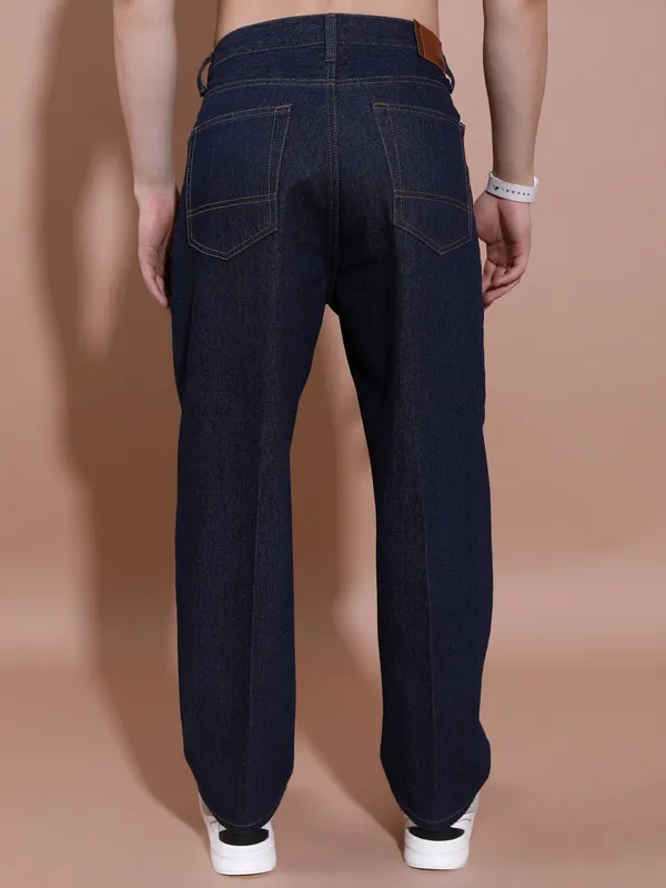Highlander Men Blue Loose Fit   Jeans