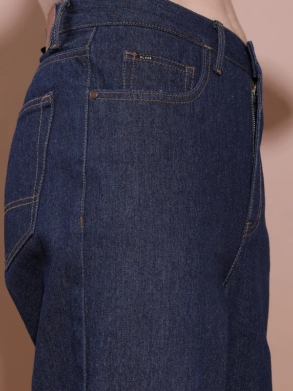 Highlander Men Blue Loose Fit   Jeans