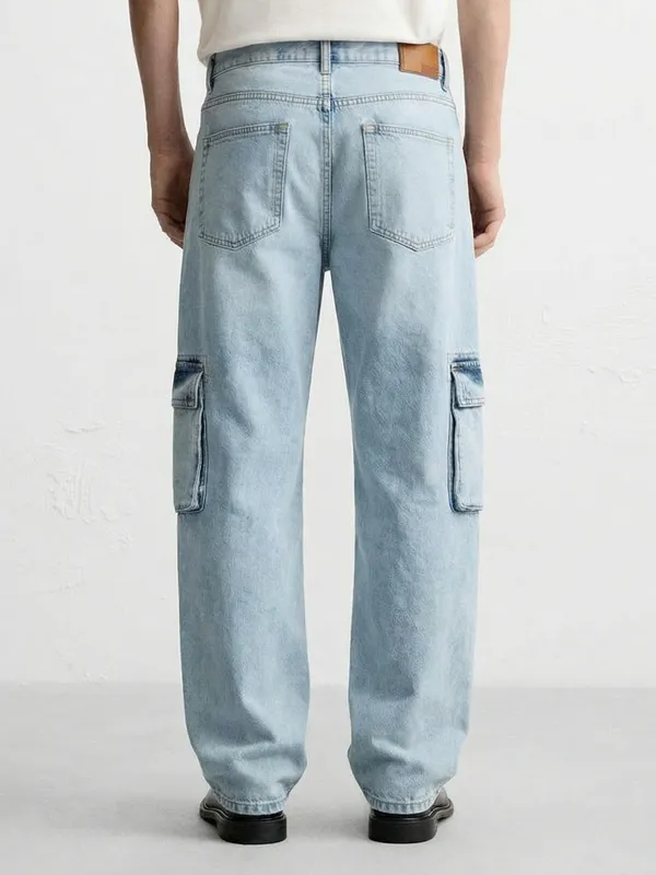 Highlander Men Blue Relaxed Fit Stretchable Jeans