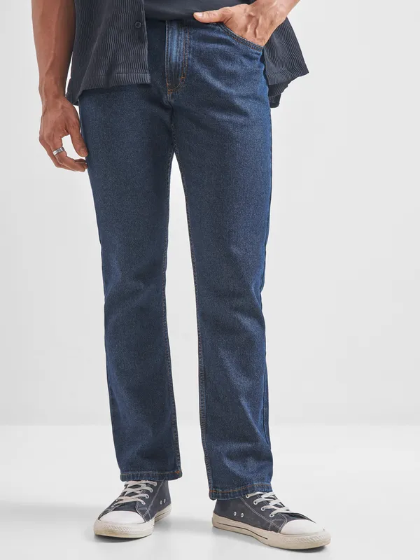 Highlander Men Blue Straight Fit Jeans