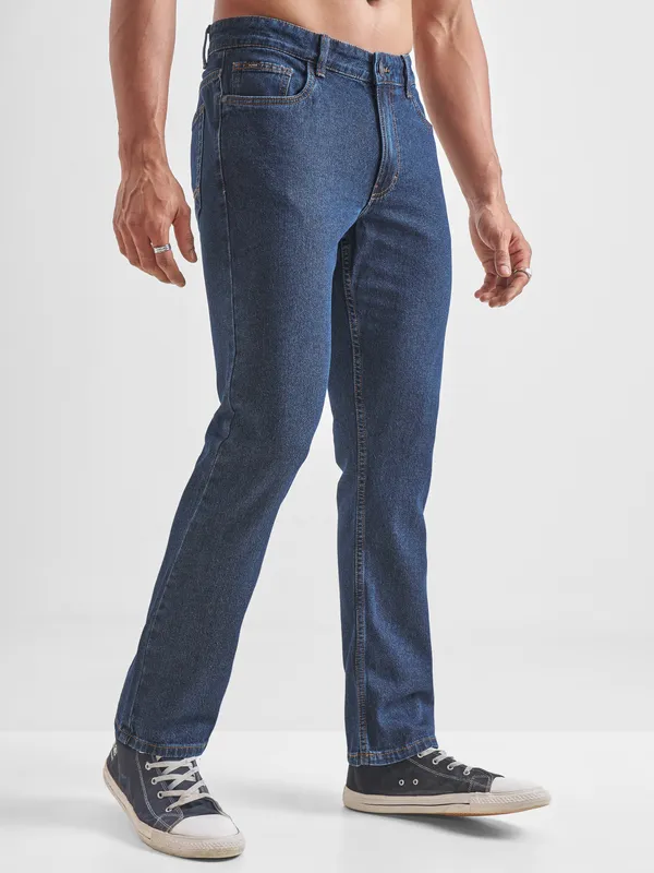 Highlander Men Blue Straight Fit Jeans