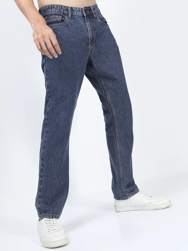 Highlander Men Blue Straight Fit Jeans