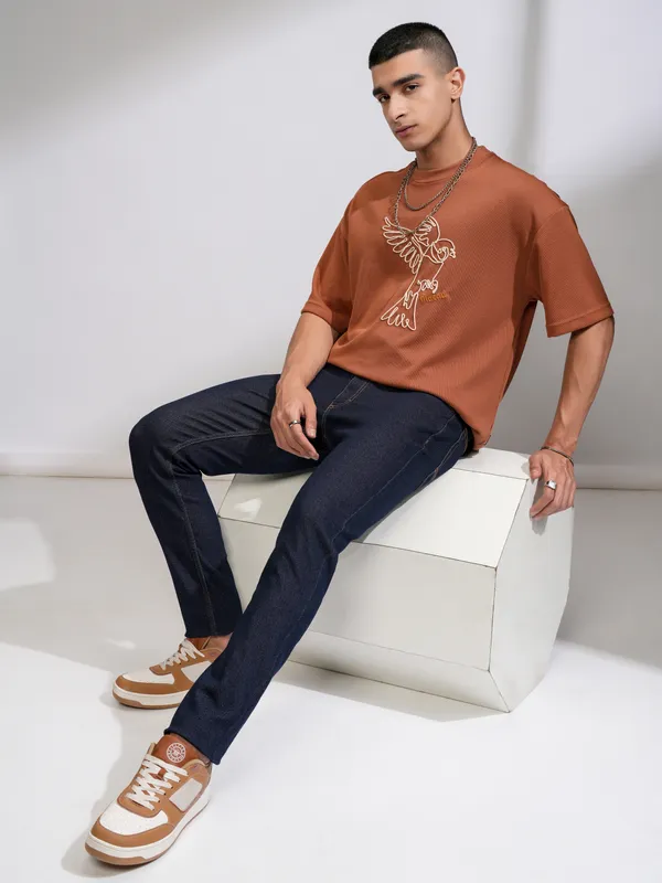 Highlander Men Blue Slim Fit Stretchable Jeans